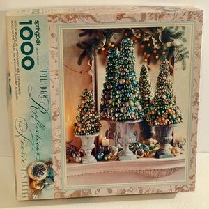 Springbok Holiday Reflections 1000 Piece Puzzle Hallmark Christmas Tree Vintage